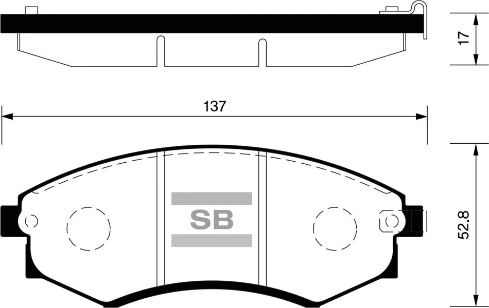 Fren Balatasi Ön Mercedes W204 S204 C204 C218 W212 S212 C207 A207 R172