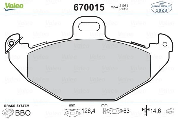 Arka Fren Balatasi Renault Laguna 93>01 Espace III 96>00 1.6 1.8 1.9dci 2.0 16v 2.2 3.0
