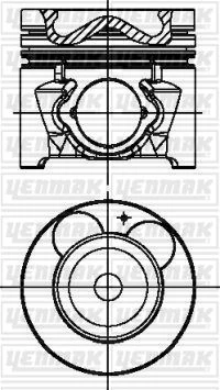 Piston Segman Std Era Dizel 06-> / Cerato 1.5 Dizel D4fa