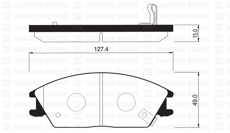Ön Fren Balata Hyundai Accent 1.3l 1.5l 1.6l Benzinli 1.5l Crdi Dizel 95-05 / Getz 1.1l 1.3l 1.4l Be Nzinli 1.5l Crdi Dizel 02-09 / Excel 90-95 / Scoupe 92-96