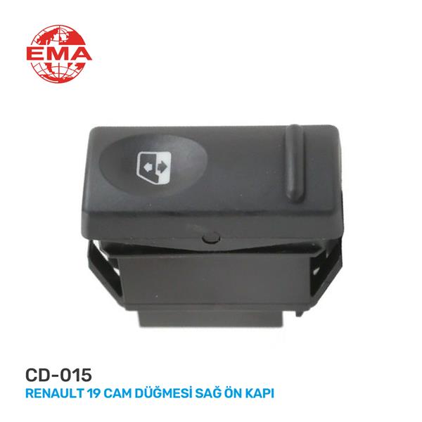 Cam Açma Anahtari Ön Sağ Renault 19-Master Tekli̇