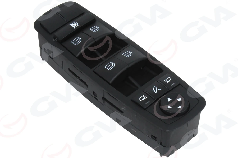 Cam Acma Salteri Ön Sol Siyah. Ayna Katlamali Mercedes X164 W251