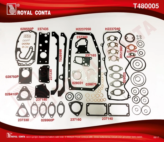 Motor Takım Conta Skc Si̇z Ducato 2.8 Jtd 11/02