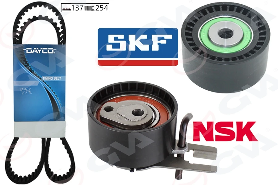 Eksantri̇k Gergi̇ Ki̇ti̇ P206-P207-P307-P308-P407-P3008-Expert-Partner-Berlingo-Jumpy-C2-C3-C4-C5-Xsara-Focus II-Fiesta V-Vi Volvo S40-C30-V50-Fiat Scudo Euro4 1.6 Hdi-Tdci̇