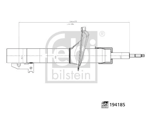 Amorti̇sör Ön Sağ-Sol Ford Transi̇t 01> V184