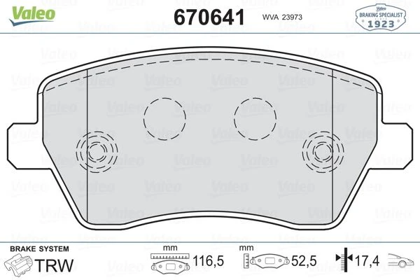 Fren Balatasi Ön Renault Clio III-IV Modus 04> Express 21> Zoe 12> Kangoo II 08> Captur 13> Dacia Duster 10> Logan 04> Dokker 12> . Nissan Micra III K12 03>10 Note 06>