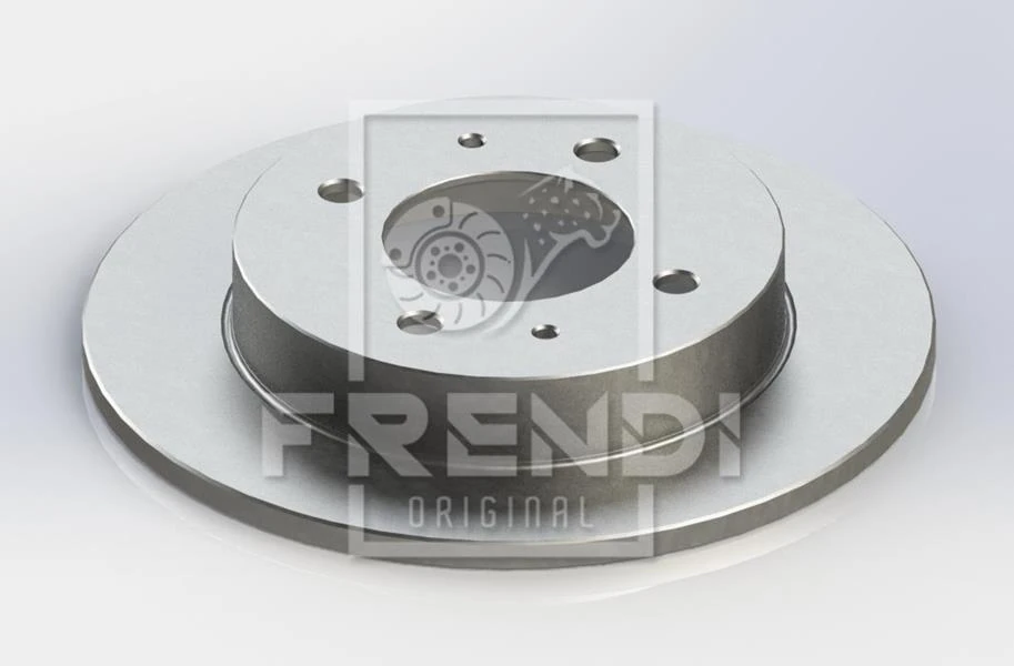 Arka Fren Di̇ski̇ Dolu Ti̇p Hyundai Elantra 1.6l G4gr G4ed 96-06 258 Çap X 4 Bijon-Takım Disk Fiy Atıdır