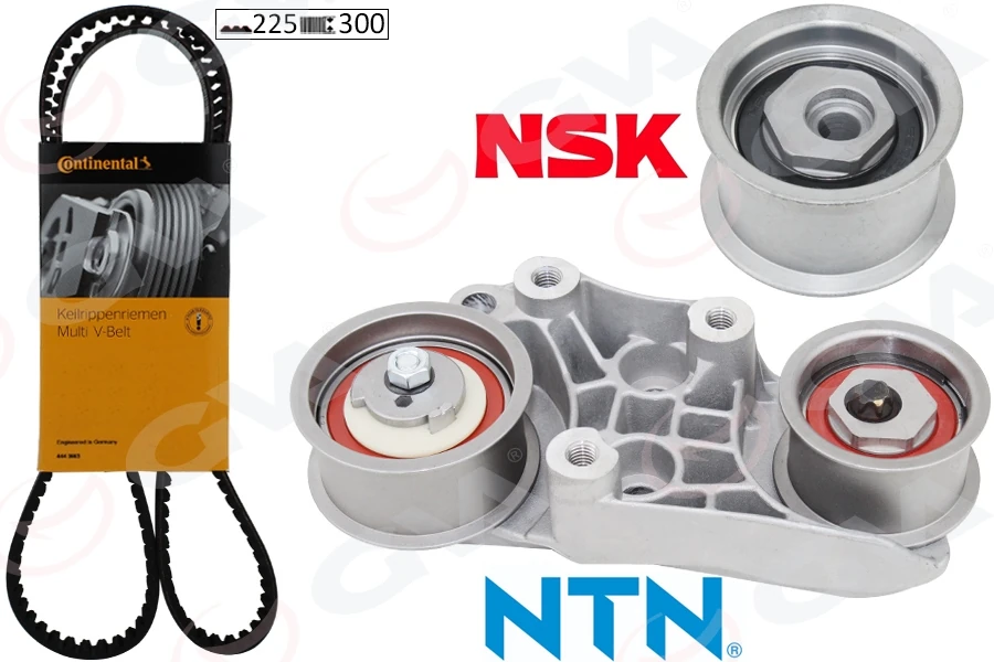 Eksantri̇k Gergi̇ Ki̇ti̇ 225x300 Vectra A-B 2.5 V6 92-00 Omega B 2.5 V6-3.0 V6 94-01 K015453xs