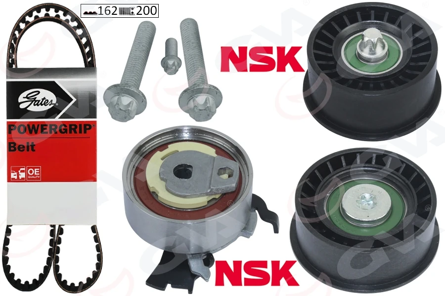Eksantri̇k Gergi̇ Ki̇ti̇ 162x200 Astra G-Corsa C-Vectra C-Meriva A-Zafira A 1.4-1.6-1.8 16v Z16xe-Z14xe