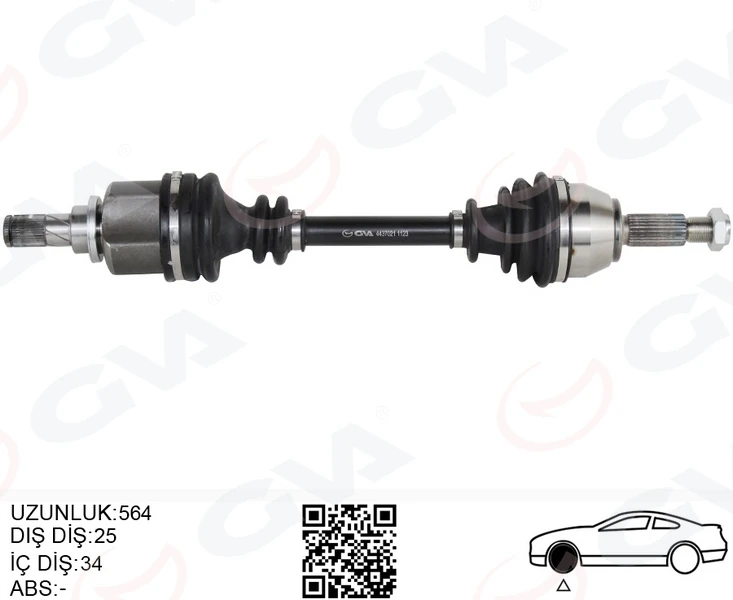 Ön Aks Komple Sol Ford Fiesta Vi 1.0 Ecoboost 14 B-Max 14 1.6ti