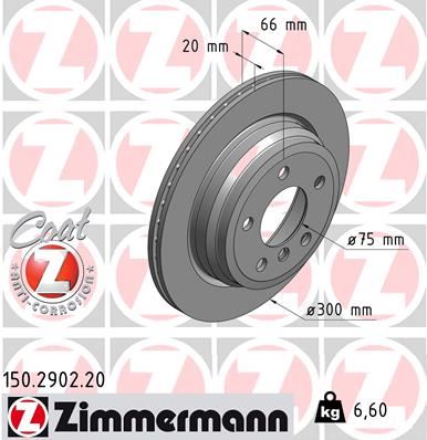 Zimmermann Fren Disk Arka BMW