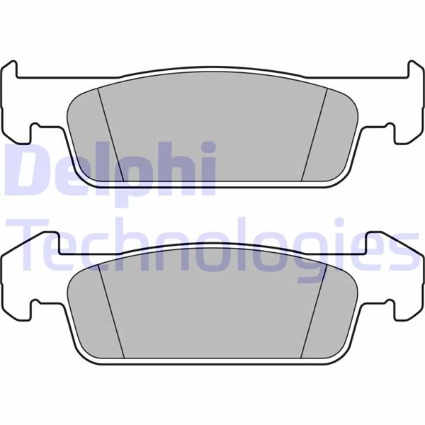 Ön Balata Clio IV 1.2 1.5dci̇ 12 > Dacia Sandero II 1.2.1.2 Lpg 2012 > Logan 12 > 140.2x18x42