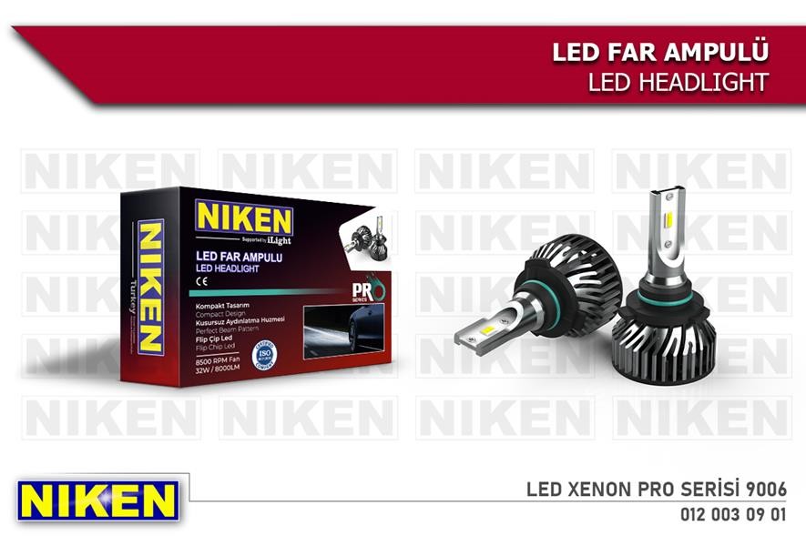 Ampül LED Xenon Pro Serisi 9006