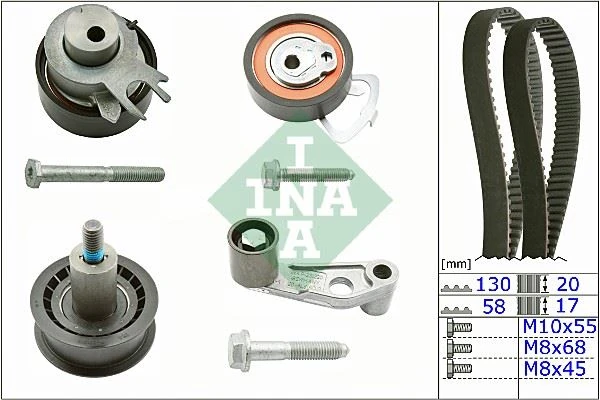 Tri̇ger Seti̇ 130x20 Polo-Cordoba-Golf4-Fabia-Bora 1.4-1.6 16v Bcb-Bby-Bud-Bbz-Bky-Ahw-Ajv-Azd-Cggb
