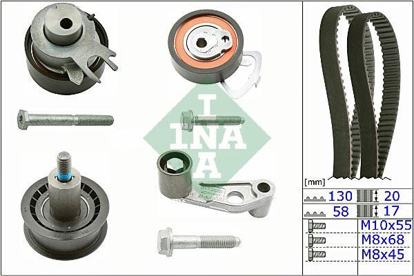Tri̇ger Seti̇ 130x20 Polo-Cordoba-Golf4-Fabia-Bora 1.4-1.6 16v Bcb-Bby-Bud-Bbz-Bky-Ahw-Ajv-Azd-Cggb