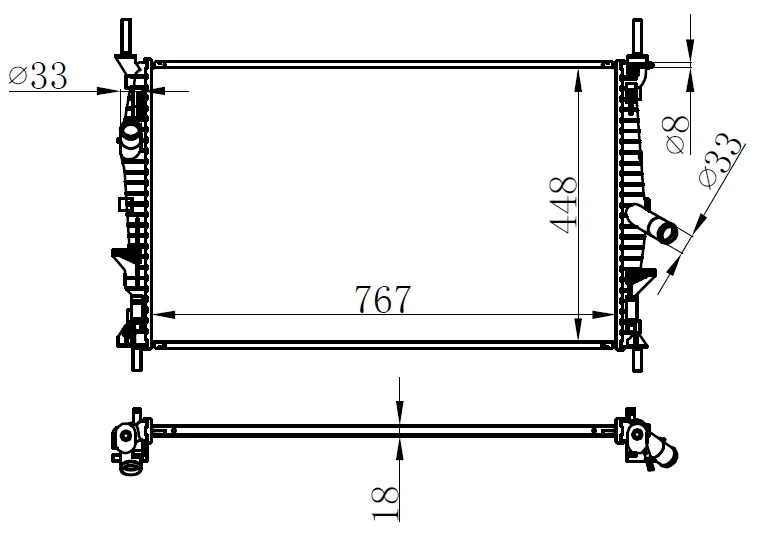 Motor Su Radyatoru Transit Tuorneo Custom V362 V363 2.2tdci 100ps 125ps 135ps 140ps 155ps 12 >