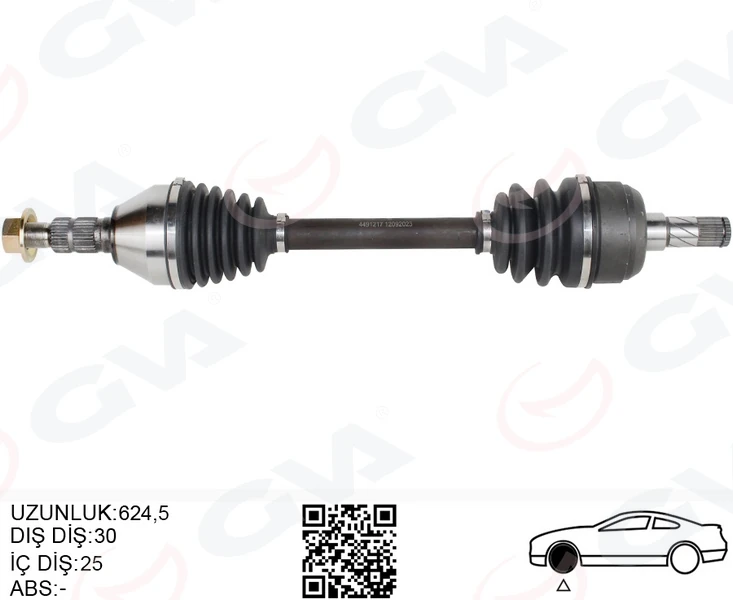 Komple Aks Ön Sol Opel Insignia 1.6 T A16let M-T 08 -