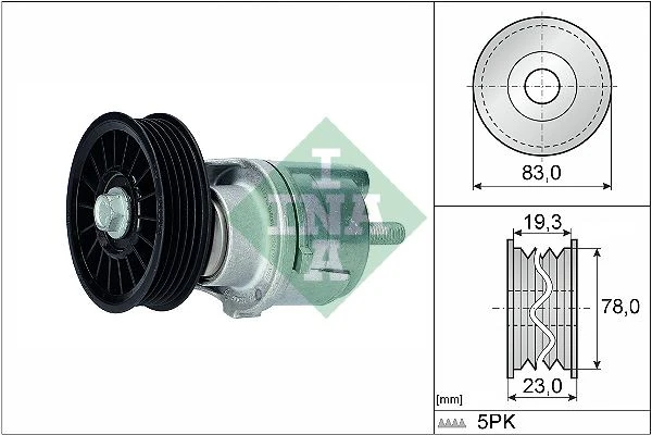 Alternatör Gergi̇ Rulmanı Gergi̇ Kütüğü Passat-A4-A6 1.9 TDI Afn-Avg-Ahu
