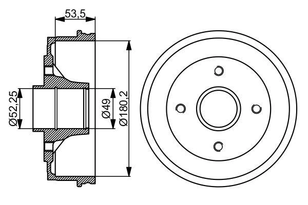 Bosch Kampana Arka Renault