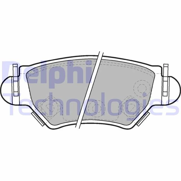 Arka Fren Di̇sk Balata Astra G 98>05 Zafira A 98>05 Corsa C-Combo C 03>09