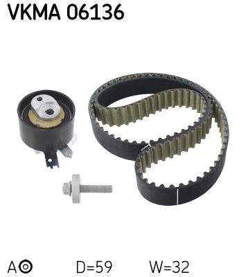 SKF Triger Kayış Seti DACIA, MERCEDES-BENZ, NISSAN, RENAULT