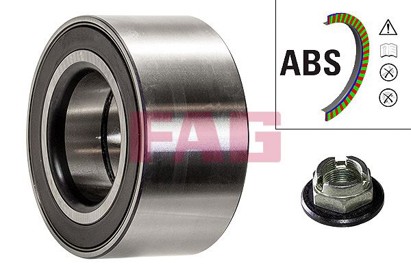 Ön Teker Rulmanı Ford Mondeo 96 07 Volvo S40 1.6 1.8 1.9 2.0 T V40 99 04 Jaguar Xtype 01 09 40.x75x37 ABS Li 93bx1k018aa-C2s8276