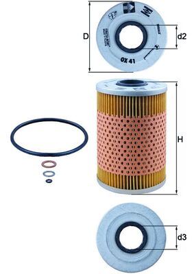 Yağ Filtresi BMW M30 S38 B35 M5 E12 E24 E28 E32 E34