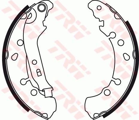 Arka Pabuç Balata Yaris 1.3 Vvti̇-1.33 Vvti̇-1.4d-4d 06 11 203x38
