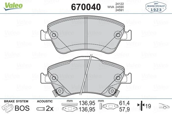 Ön Fren Balata Toyota Auris. Corolla 1.4l 1ndtv Nde150 D-4d Dizel 07->