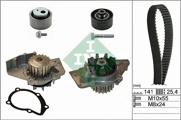 Devi̇rdai̇mli̇ Eksantri̇k Gergi̇ Ki̇ti̇ 141x254 P307-P406-Partner-Berlingo-C5-Jumpy 2.0hdi Dw10 Scudo Jtd