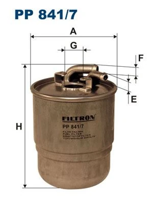 Yakıt Filtresi Mercedes Om642 W204 C219 W164 W463 W639 B906