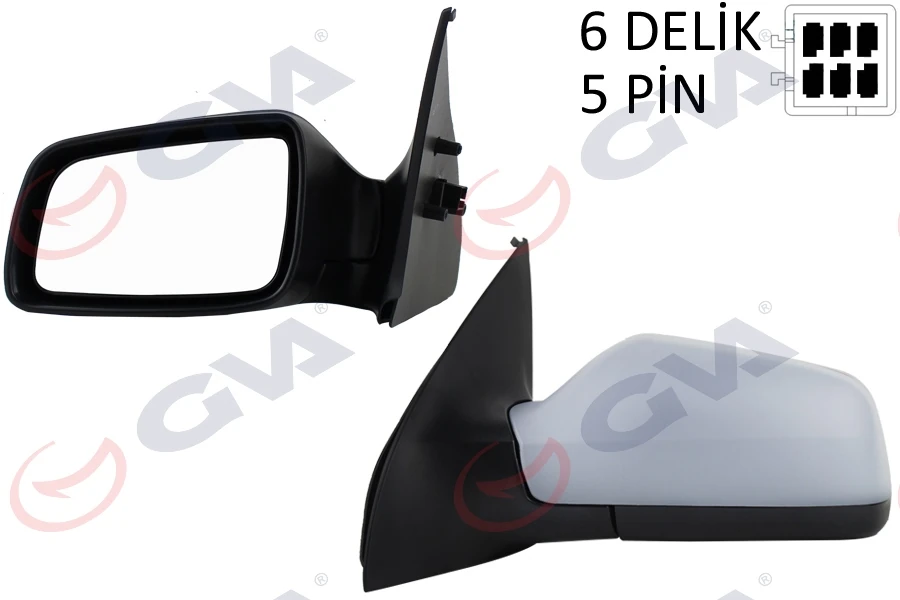 Dış Di̇ki̇z Aynası Sol Astra G 98> Elektri̇kli̇ Isitmali Astarli Asferi̇k 5 Fi̇ş Vm-168ehpal