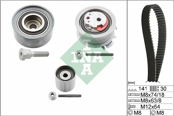 Tri̇ger Seti̇ Passat-Jetta-Golf5-Octavia-Toledo-A3-A6 2.0 TDI 2007-2011 Bkp-Bkd-Bre-Blb