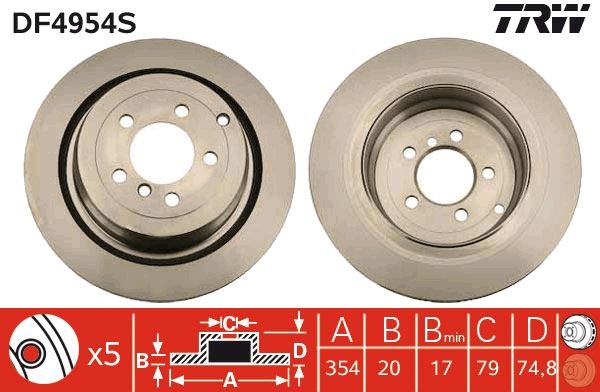 Fren Diski Arka Land Rover Range Rover L320 L322