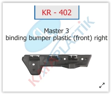 Ön Tampon Braketi̇ Sağ Master III