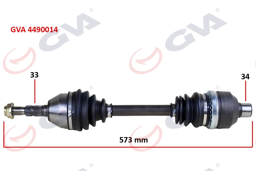 Komple Aks Sağ Astra H 1.3 Cdti 04 > 573mm
