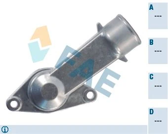 Termostat Yuvasi Flanşi-Kapaği Astra F-G Vectra A-B Corsa A-B-C Ascona-Kadett 1.4 Sv-Nz 1.6 Sv-Nz