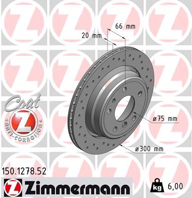 Fren Di̇ski̇ Arka BMW M5 E34 88>95 E34 V8 4.0 92>96 Delikli