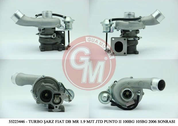 Turbo Şarj Fiat Doblo Mari̇a 1.9 Mjt Jtd Punto II Sti̇lo 100bg 105bg 2006 Sonrasi