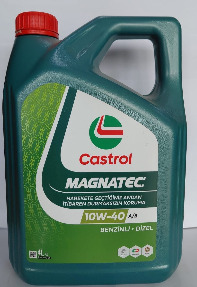 CASTROL Magnatec Motor Yağı 10W40 - 4LT (2024-2025)