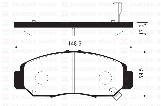 Ön Fren Balata Honda Civic 1.6l R16a2 Vtec Sedan Fd6 06-11 / 1.8l R18a2 Fd7 06->