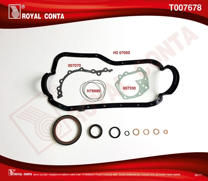 Motor Alt Takım Conta Skt R9 Broadway Rni-R19-Clioe6j-E7j 1.4