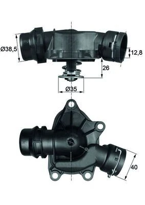 Mahle Termostat BMW