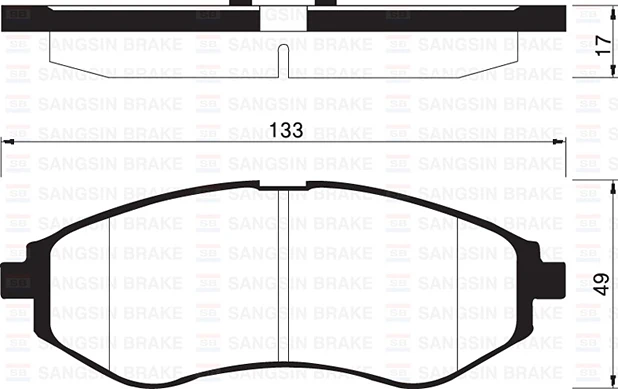 Ön Fren Balatasi Chevrolet Aveo 05> Kalos 02>
