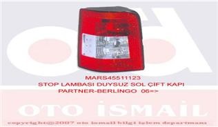 Stop Lambasi Duysuz Sol Çi̇ft Kapı Partner-Berlingo 06