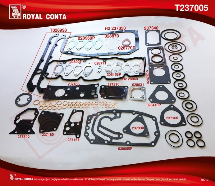 Motor Takım Conta Skc Si̇z Ducato 2.5 D 94-02