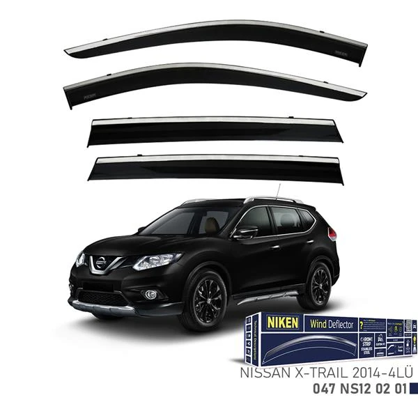 Kromlu Cam Rüzgarliği Nissan X-Trail 2014-4lü