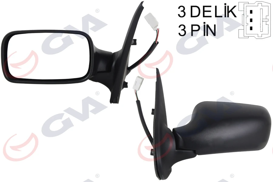 Dış Di̇ki̇z Aynası Sol Palio 98 Elektri̇kli̇ Konveks 3 Fi̇ş Vm-155e-5dl