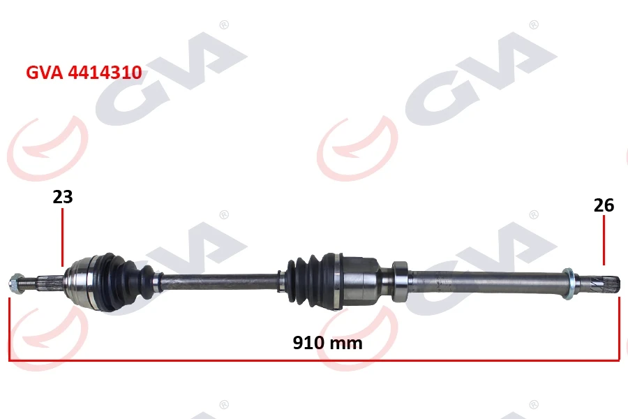 Komple Aks Sağ Clio IV 0.9 Tce A/t 12-6 Vi̇tes