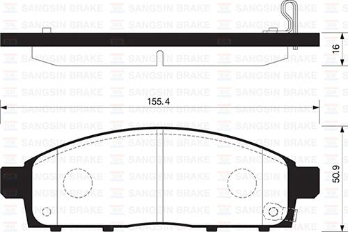 Ön Fren Balata Mitsubishi L200 2.5l Di-D Cr 4x2 4x4 Ka4t Kb4t 07-10